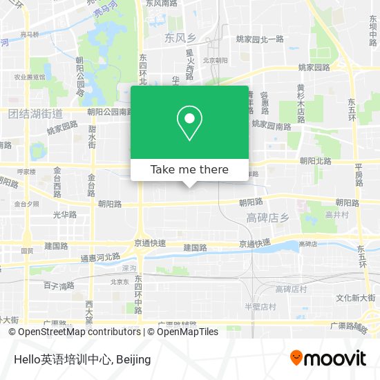 Hello英语培训中心 map