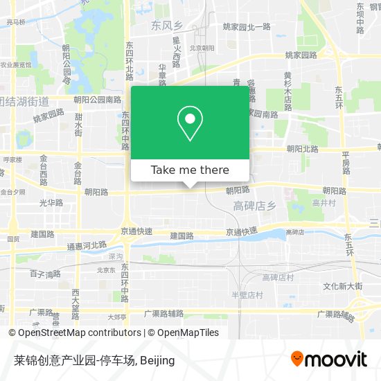 莱锦创意产业园-停车场 map