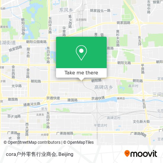 cora户外零售行业商会 map