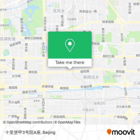 十里堡甲3号院A座 map