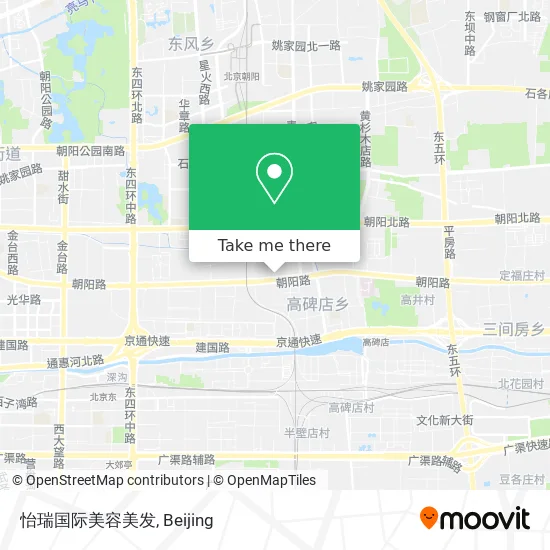 怡瑞国际美容美发 map