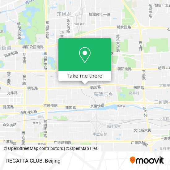 REGATTA CLUB map