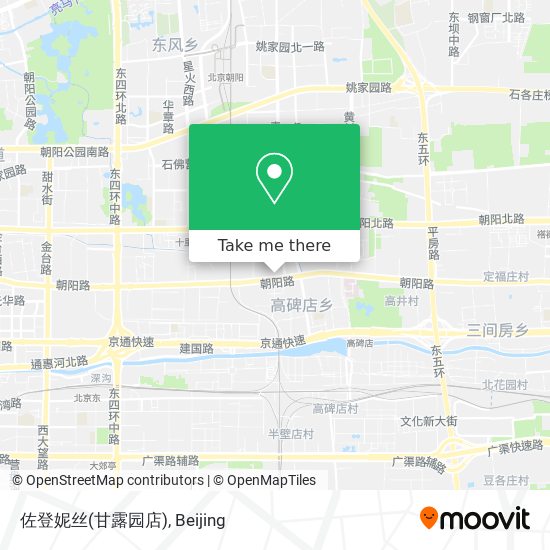 佐登妮丝(甘露园店) map