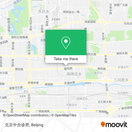 北京中合诊所 map