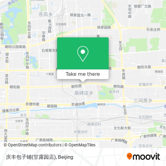 庆丰包子铺(甘露园店) map