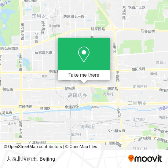 大西北拉面王 map