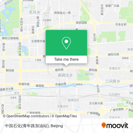 中国石化(青年路加油站) map