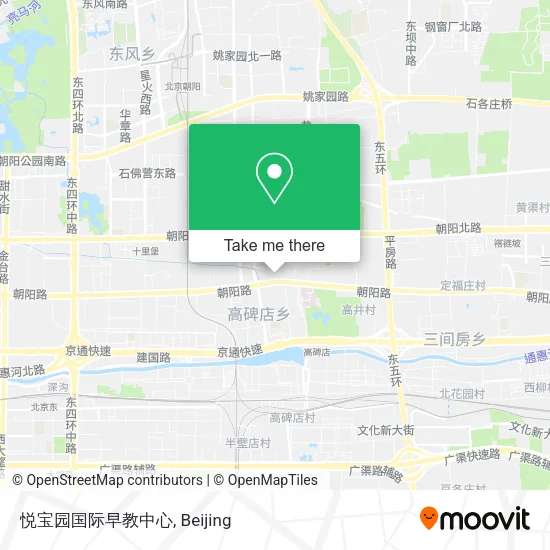 悦宝园国际早教中心 map