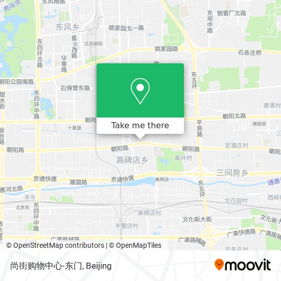 尚街购物中心-东门 map