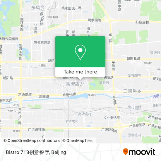 Bistro 718创意餐厅 map