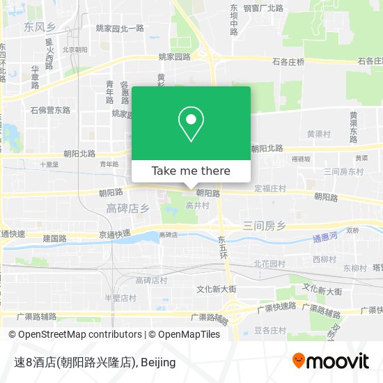 速8酒店(朝阳路兴隆店) map
