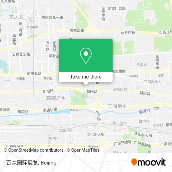 百森国际展览 map