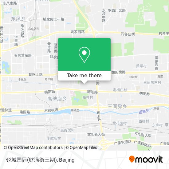 锐城国际(财满街三期) map