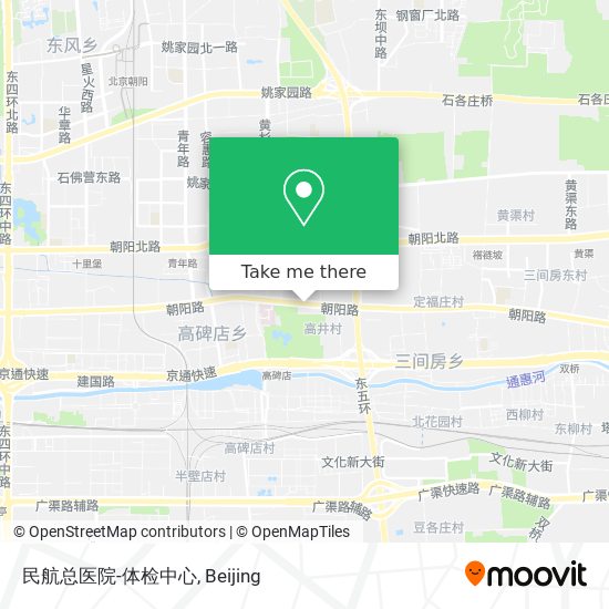 民航总医院-体检中心 map