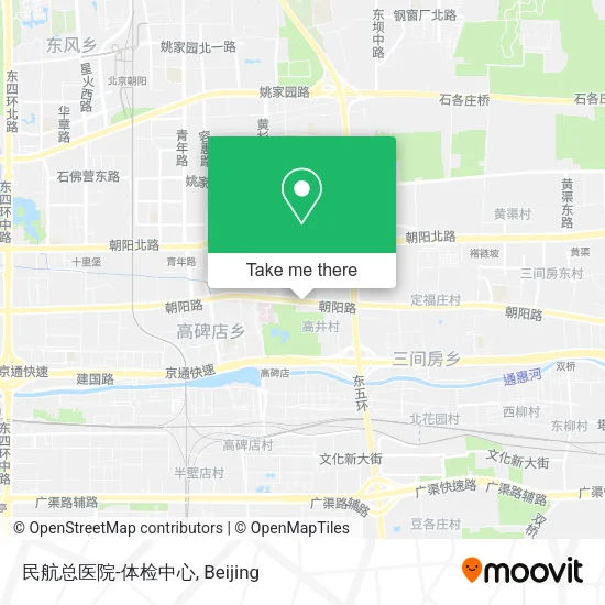 民航总医院-体检中心 map