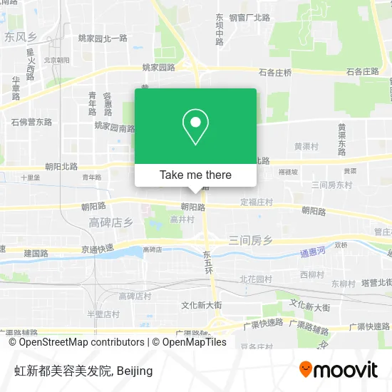 虹新都美容美发院 map