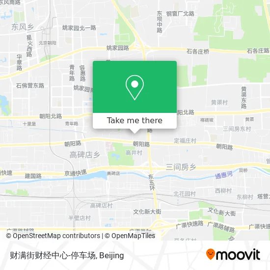 财满街财经中心-停车场 map