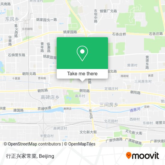 行正兴家常菜 map
