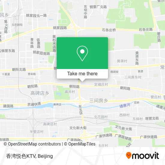 香湾悦色KTV map