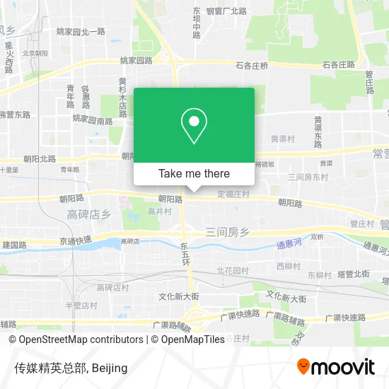 传媒精英总部 map