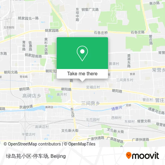 绿岛苑小区-停车场 map