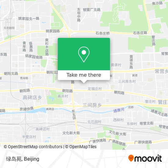 绿岛苑 map