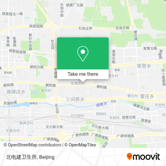 北电建卫生所 map