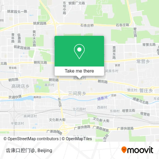 齿康口腔门诊 map