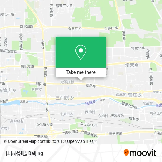 田园餐吧 map