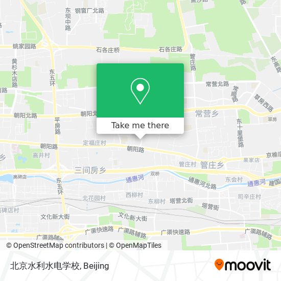 北京水利水电学校 map