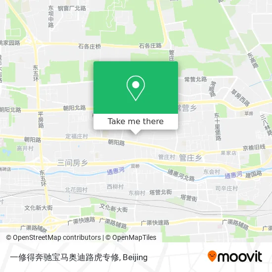 一修得奔驰宝马奥迪路虎专修 map