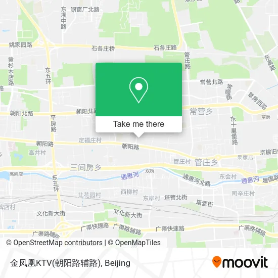 金凤凰KTV(朝阳路辅路) map