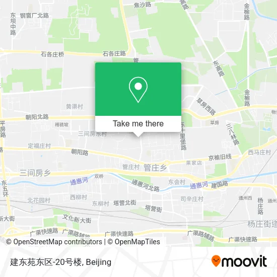 建东苑东区-20号楼 map