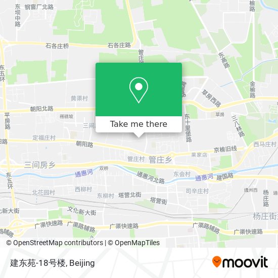 建东苑-18号楼 map