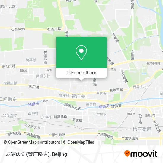 老家肉饼(管庄路店) map