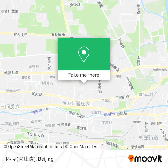 匹克(管庄路) map