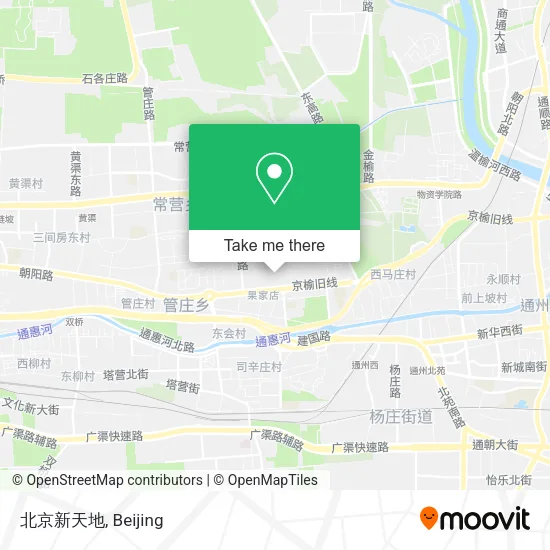北京新天地 map