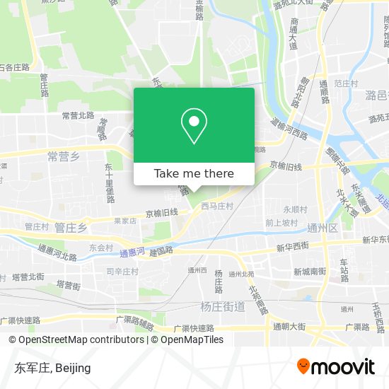 东军庄 map