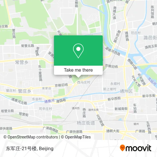 东军庄-21号楼 map