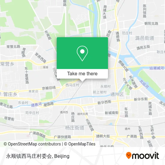 永顺镇西马庄村委会 map