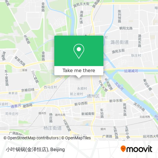 小叶锅锅(金泽恒店) map