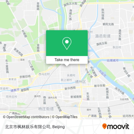 北京市枫林娱乐有限公司 map