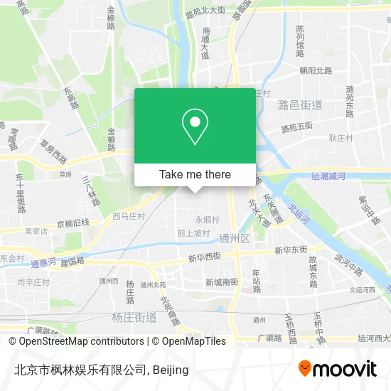 北京市枫林娱乐有限公司 map