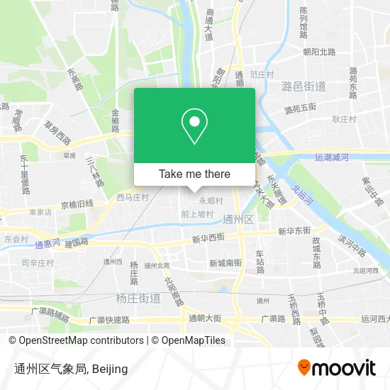 通州区气象局 map
