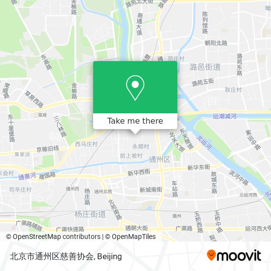 北京市通州区慈善协会 map