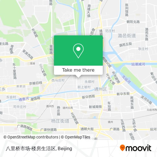 八里桥市场-楼房生活区 map