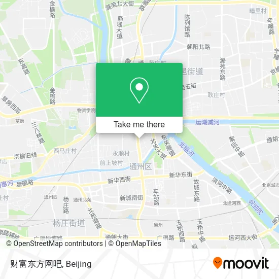 财富东方网吧 map
