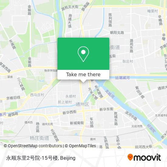永顺东里2号院-15号楼 map