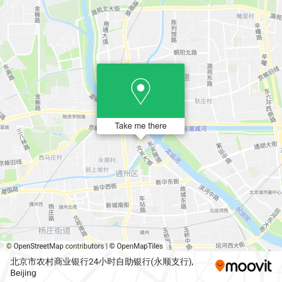 北京市农村商业银行24小时自助银行(永顺支行) map