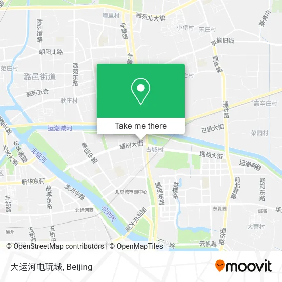 大运河电玩城 map